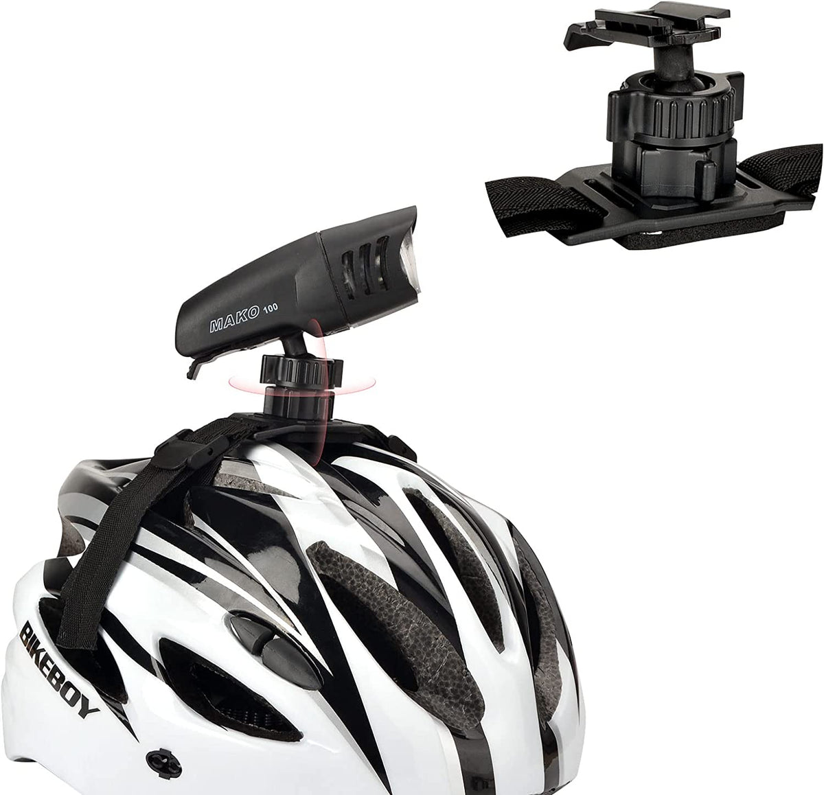 NiteRider Lumina Helmet Mount with 360 Degree Rotating